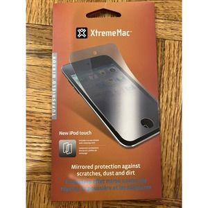 XtremeMac Tuffshield Clear Gloss Shields(2) &Cleaning Cloth(1), iPod touch